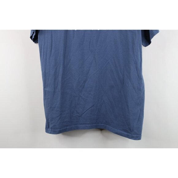 Vintage Y2K 2007 Streetwear Mens Large Faded Spell Out New York Box Logo T-Shirt - Picture 3 of 16